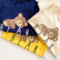 Load image into Gallery viewer, 2 Pieces Set Baby Unisex Animals Cartoon Print T-Shirts And Solid Color Shorts Wholesale 220330254
