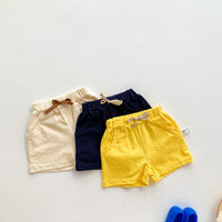 Load image into Gallery viewer, 2 Pieces Set Baby Unisex Animals Cartoon Print T-Shirts And Solid Color Shorts Wholesale 220330254
