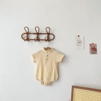 Load image into Gallery viewer, Baby Boys Solid Color Rompers Wholesale 220330256
