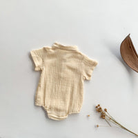 Load image into Gallery viewer, Baby Boys Solid Color Rompers Wholesale 220330256
