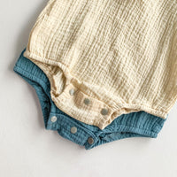 Load image into Gallery viewer, Baby Boys Solid Color Rompers Wholesale 220330256
