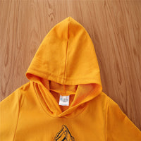 Load image into Gallery viewer, 2 Pieces Set Baby Kid Boys Letters Car Print Hoodies Swearshirts And Color-blocking Pants Wholesale 220330294
