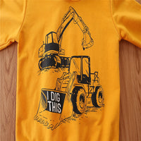 Load image into Gallery viewer, 2 Pieces Set Baby Kid Boys Letters Car Print Hoodies Swearshirts And Color-blocking Pants Wholesale 220330294
