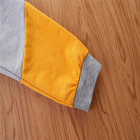 Load image into Gallery viewer, 2 Pieces Set Baby Kid Boys Letters Car Print Hoodies Swearshirts And Color-blocking Pants Wholesale 220330294
