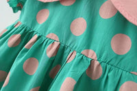 Load image into Gallery viewer, Baby Girls Polka dots Dresses Wholesale 220330296
