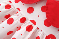 Load image into Gallery viewer, Baby Girls Polka dots Dresses Wholesale 220330296
