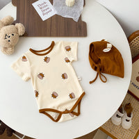 Load image into Gallery viewer, Baby Unisex Animals Print Rompers Wholesale 220330301
