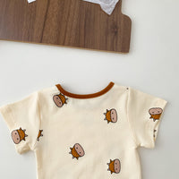 Load image into Gallery viewer, Baby Unisex Animals Print Rompers Wholesale 220330301
