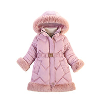 Load image into Gallery viewer, Kid Girls Solid Color Coats Wholesale 220330308
