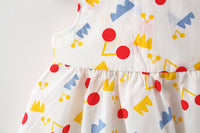 Load image into Gallery viewer, 2 Pieces Set Baby Girls Flower Hats And Bow Dresses Wholesale 220330319
