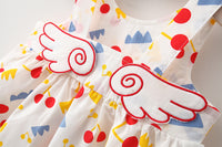 Load image into Gallery viewer, 2 Pieces Set Baby Girls Flower Hats And Bow Dresses Wholesale 220330319
