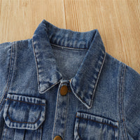 Load image into Gallery viewer, 2 Pieces Set Baby Kid Girls Solid Color Jackets&amp;Outwears And Shorts Wholesale 220330341
