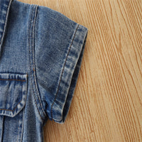 Load image into Gallery viewer, 2 Pieces Set Baby Kid Girls Solid Color Jackets&amp;Outwears And Shorts Wholesale 220330341
