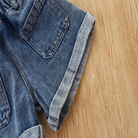 Load image into Gallery viewer, 2 Pieces Set Baby Kid Girls Solid Color Jackets&amp;Outwears And Shorts Wholesale 220330341
