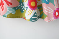 Load image into Gallery viewer, Baby Kid Girls Flower Print Beach Dresses And Hats Wholesale 220330357
