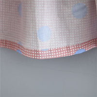 Load image into Gallery viewer, 2 Pieces Set Baby Girls Polka dots Checked Print Tops And Shorts Wholesale 22033036
