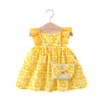 Load image into Gallery viewer, Baby Kid Girls Fruit Print Dresses And Bag Wholesale 220330361
