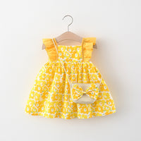 Load image into Gallery viewer, Baby Kid Girls Fruit Print Dresses And Bag Wholesale 220330361
