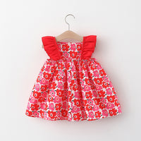Load image into Gallery viewer, Baby Kid Girls Fruit Print Dresses And Bag Wholesale 220330361
