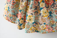 Load image into Gallery viewer, Baby Girls Flower Bow Print Beach Dresses And Accessories Hats Wholesale 220330367
