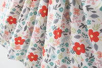 Load image into Gallery viewer, Baby Girls Flower Print Dresses And Accessories Hats Wholesale 220330369
