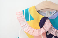 Load image into Gallery viewer, Baby Girls Fruit Print Dresses Wholesale 220330371
