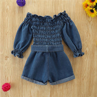 Load image into Gallery viewer, Baby Kid Girls Solid Color Rompers Wholesale 220330376
