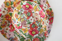 Load image into Gallery viewer, Baby Kid Girls Flower Bow Print Dresses And Hats Wholesale 220330388
