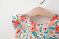 Load image into Gallery viewer, Baby Kid Girls Flower Bow Print Dresses Wholesale 220330394
