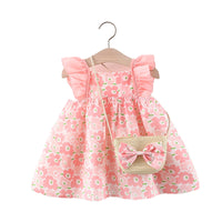 Load image into Gallery viewer, Baby Kid Girls Flower Fruit Print Dresses Wholesale 220330397
