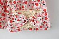 Load image into Gallery viewer, Baby Kid Girls Flower Fruit Print Dresses Wholesale 220330397
