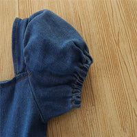 Load image into Gallery viewer, Baby Kid Girls Solid Color Dresses Wholesale 220330421
