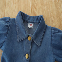 Load image into Gallery viewer, Baby Kid Girls Solid Color Dresses Wholesale 220330421
