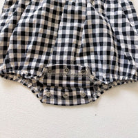Load image into Gallery viewer, Baby Girls Checked Rompers Wholesale 220330436
