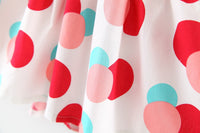 Load image into Gallery viewer, Baby Kid Girls Polka dots Bow Print Dresses Hats Wholesale 220330458
