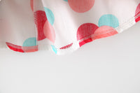 Load image into Gallery viewer, Baby Kid Girls Polka dots Bow Print Dresses Hats Wholesale 220330458
