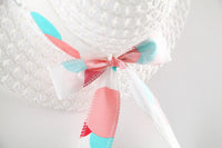 Load image into Gallery viewer, Baby Kid Girls Polka dots Bow Print Dresses Hats Wholesale 220330458
