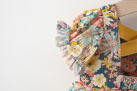 Load image into Gallery viewer, Baby Kid Girls Flower Print Dresses Wholesale 220330461
