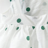 Load image into Gallery viewer, Baby Kid Girls Flower Polka dots Bow Print Dresses Wholesale 22033047
