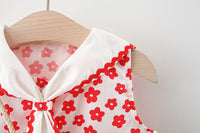 Load image into Gallery viewer, Baby Kid Girls Flower Print Dresses Wholesale 220330470
