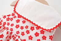 Load image into Gallery viewer, Baby Kid Girls Flower Print Dresses Wholesale 220330470
