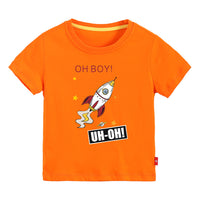 Load image into Gallery viewer, Baby Kid Big Kid Unisex Letters Cartoon Galaxy Print T-Shirts Wholesale 483211963
