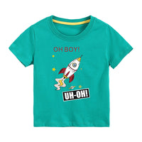 Load image into Gallery viewer, Baby Kid Big Kid Unisex Letters Cartoon Galaxy Print T-Shirts Wholesale 483211963
