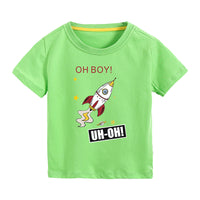 Load image into Gallery viewer, Baby Kid Big Kid Unisex Letters Cartoon Galaxy Print T-Shirts Wholesale 483211963
