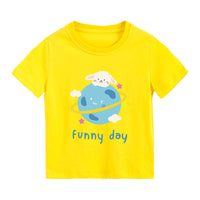 Load image into Gallery viewer, Baby Kid Big Kid Unisex Letters Cartoon Print T-Shirts Wholesale 175011973
