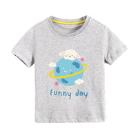 Load image into Gallery viewer, Baby Kid Big Kid Unisex Letters Cartoon Print T-Shirts Wholesale 175011973
