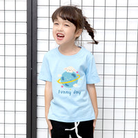 Load image into Gallery viewer, Baby Kid Big Kid Unisex Letters Cartoon Print T-Shirts Wholesale 175011973
