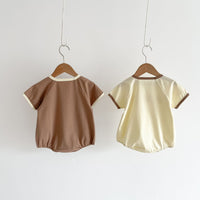 Load image into Gallery viewer, Baby Kid Girls Boys Cartoon Print Rompers Wholesale 220330512
