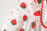 Load image into Gallery viewer, Baby Kid Girls Fruit Polka dots Print Dresses Wholesale 220330530

