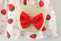 Load image into Gallery viewer, Baby Kid Girls Fruit Polka dots Print Dresses Wholesale 220330530
